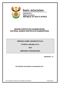 IsiXhosa HL P1 May-June 2019 Memo.pdf